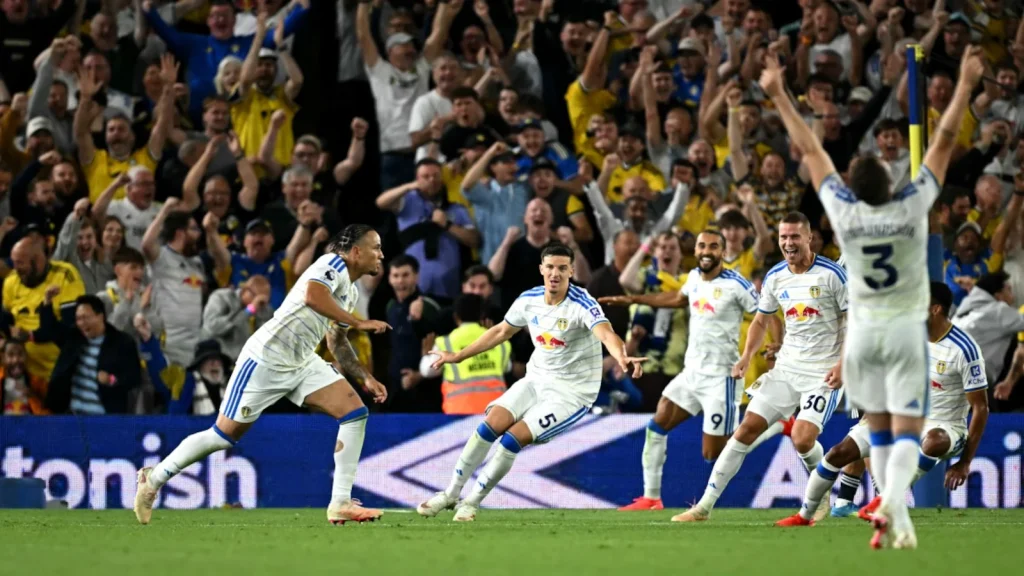 Leeds demolished Newcastle 4-1 to climb up to third in the Premier League table on Monday