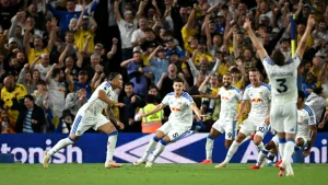 Leeds demolished Newcastle 4-1 to climb up to third in the Premier League table on Monday