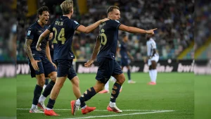 Lazio fought back in the second half to score more than one goal for the first time this season