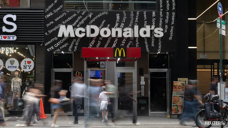 A Reuters check of prices in September on the McDonald's mobile app showed price differences