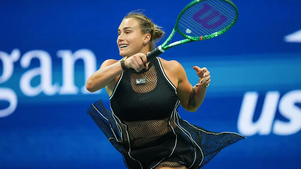 Top seeded Aryna Sabalenka cruised into the third round of the US Open Wednesday, crushing