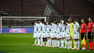There were no handshakes between Ireland and Israel players before their contentious Nations