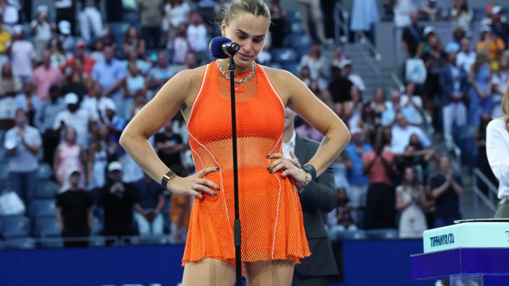 Aryna Sabalenka was eliminated from the US Open, missing the chance for a third consecutive