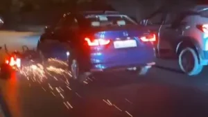 Man falls off, parked bike dragged under car in Delhi's RK Puram, 73-year-old driver held