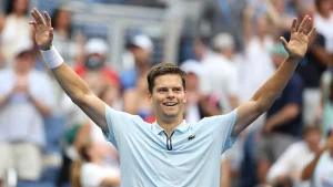 Alexander Blockx beat Francisco Cerundolo in four sets on Monday to become the first Belgian