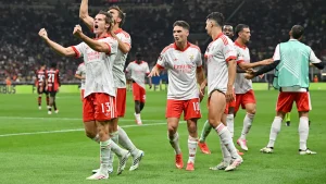 AC Milan slipped to their first defeat under Ruben Amorim with a 2-0 home loss to Benfica as