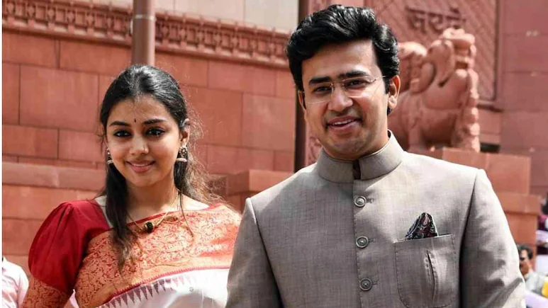 Sivasri, who is the wife of BJP MP Tejasvi Surya, said a group of around 40 middle-aged adults