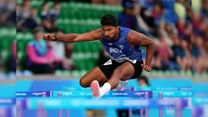 Indian athlete Tejaswin Shankar dropped from first position to third following the conclusion