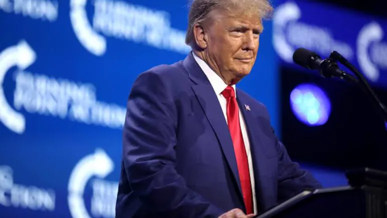 He renamed the Gulf of Mexico as the "Gulf of America" on his first day back in the White House