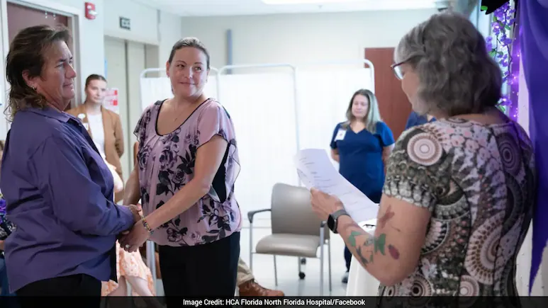 Woman Marries Partner At Mother's ICU Bedside To Fulfil Her Dying Wish Amid Stage 4 Cancer