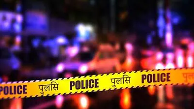 The car crossed the footpath, entered a field and crashed into a transformer installed there