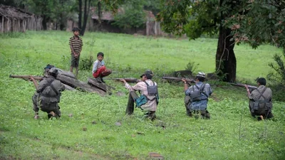 When the convoy reached Jhiram Valley , an explosion took place and Maoists opened fire