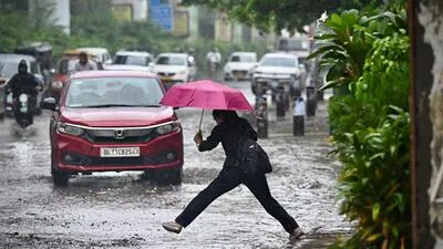 Delhi is poised to experience light to moderate rain on Sunday, accompanied by thunderstorms