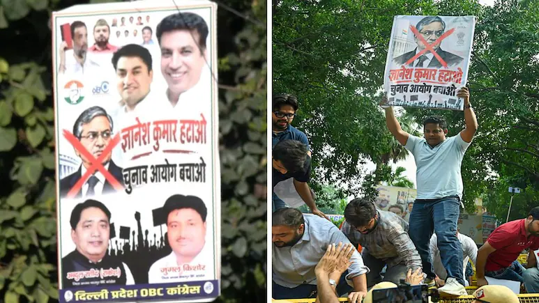 Poll Body Chief Under Fire — 'Gyanesh Hatao' Posters, Online Petition, Plea In Court