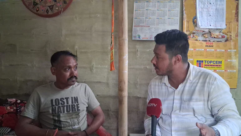 Pankaj Barman from Nalbari, Assam, has returned to his family after enduring a traumatic week