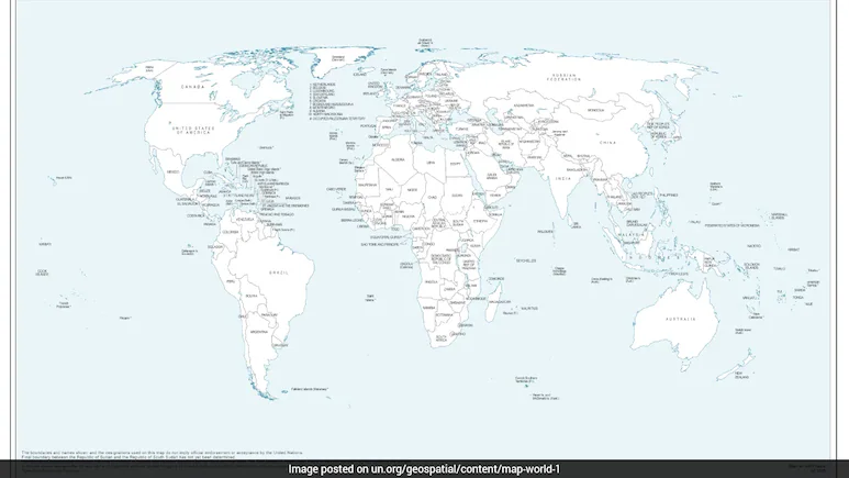 India Reacts After New UN Map Shows Arunachal, Aksai Chin As Separate Regions