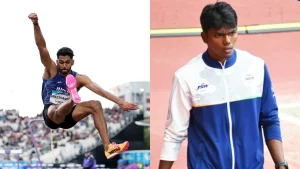 Indian athletes Murali Sreeshankar and David Patturaj Solomon made it to the finals