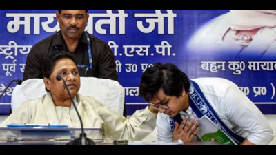 Mayawati expels Akash Anand from BSP after Ashok Siddharth announces 'sanyas' BSP national