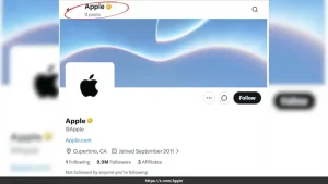 Apple Has 10 Million X Followers, But Hasn't Posted Once In 15 Years