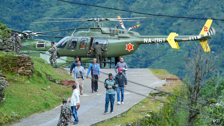 Nepal's disaster agency said Tuesday that 987 deaths had been counted there, with 3,916 people