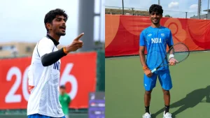 Meena previously won a bronze medal in the mixed doubles event at the 2024 World Soft Tennis