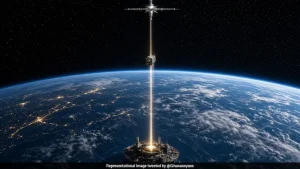 Objects travelling through low Earth orbit could damage the tether, so researchers have