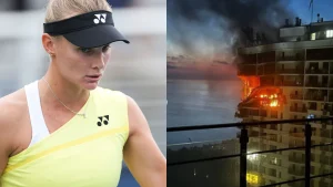 A piece of world tennis survived a Russian missile