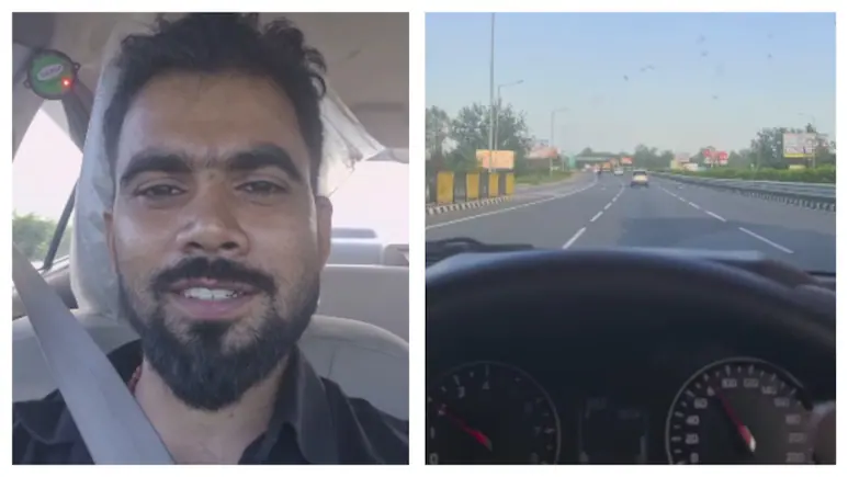 Video: Passenger Lets Exhausted Cab Driver Sleep And Drives From Noida To Lucknow Himself