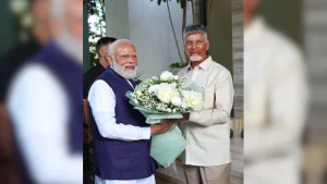 Chandrababu Naidu again joined hands with the BJP in the 2014 elections, when he and PM Modi