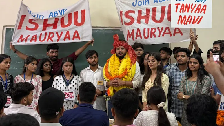 Not every Delhi University college and department participates directly in the DUSU election