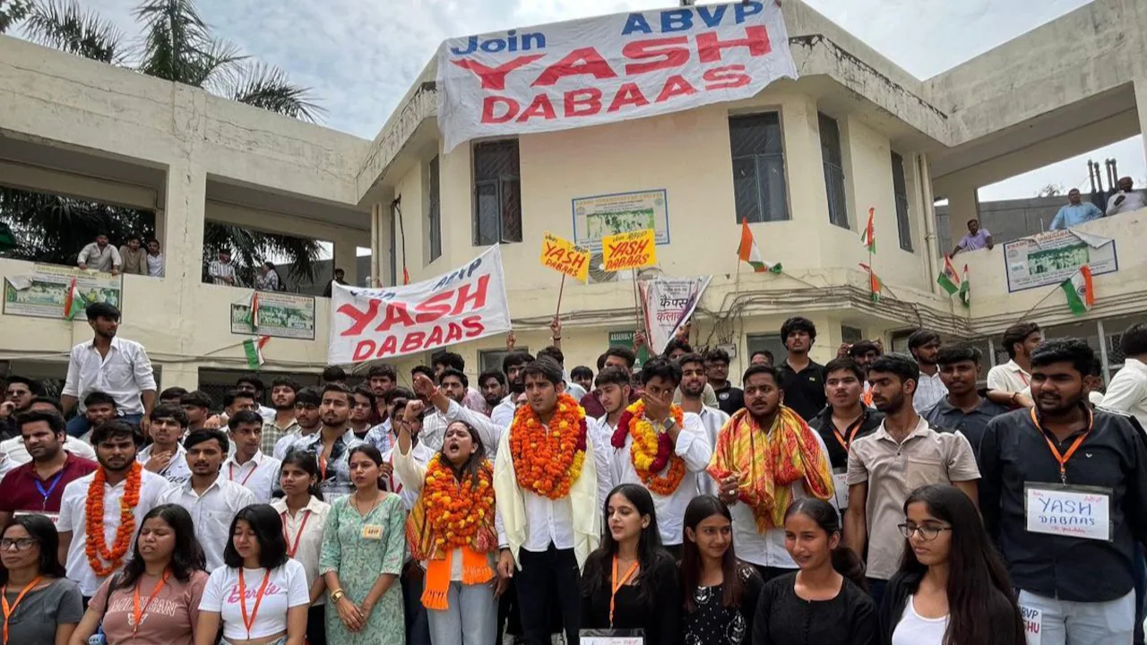 Not every Delhi University college and department participates directly in the DUSU election