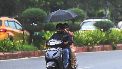 This marks the earliest monsoon retreat from the capital since 2002, when it left on September
