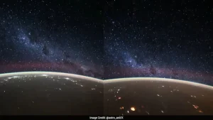 Astronaut Shares Timelapse Of Milky Way Glowing Alongside Storms