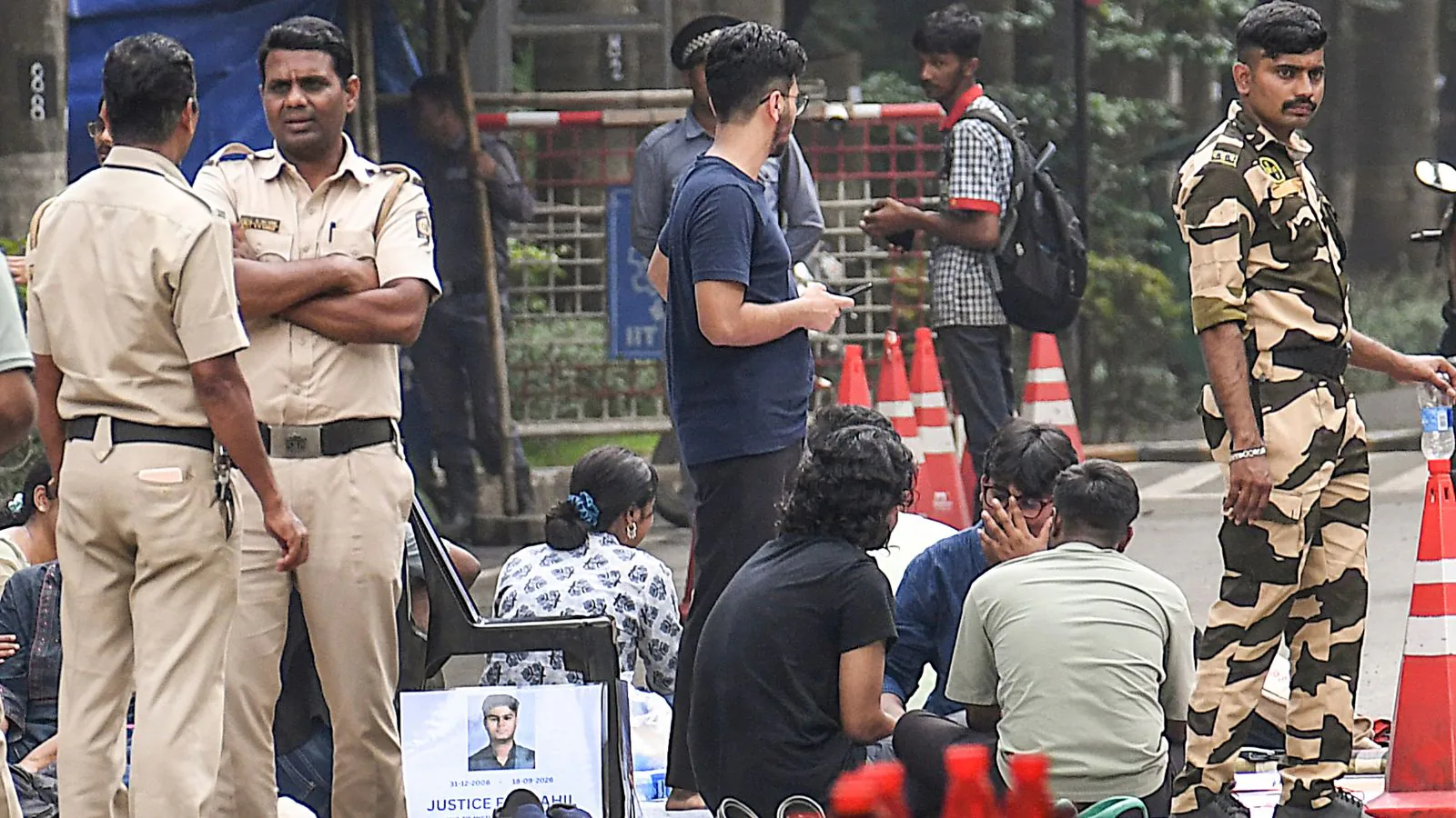 There is hope of a resolution over the standoff between protesters and IIT Bombay authorities