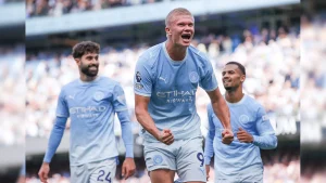 Erling Haaland maintained Manchester City's perfect start to the Premier League season but Enzo