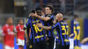 Inter and Roma sit joint-top of the table on a perfect nine points, while Atalanta are on six