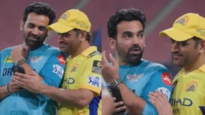 CSK managing director Kasi Viswanathan said MS Dhoni suggested Zaheer's name