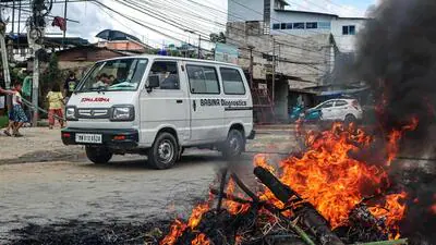 5 houses set ablaze as suspected Kuki militants attack Naga village in Manipur