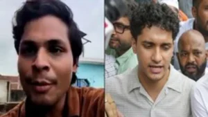 Swatantra Bhardwaj, an influencer, has been accused of striking a student activist's father