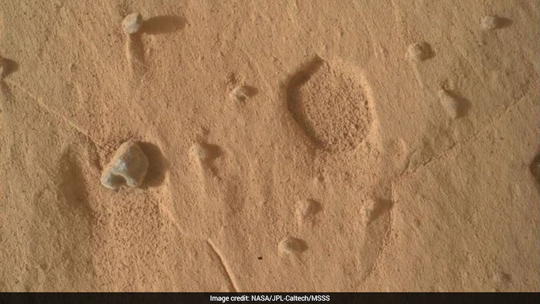 NASA has found unusual holes across Mars when the Curiosity rover was travelling down a broad