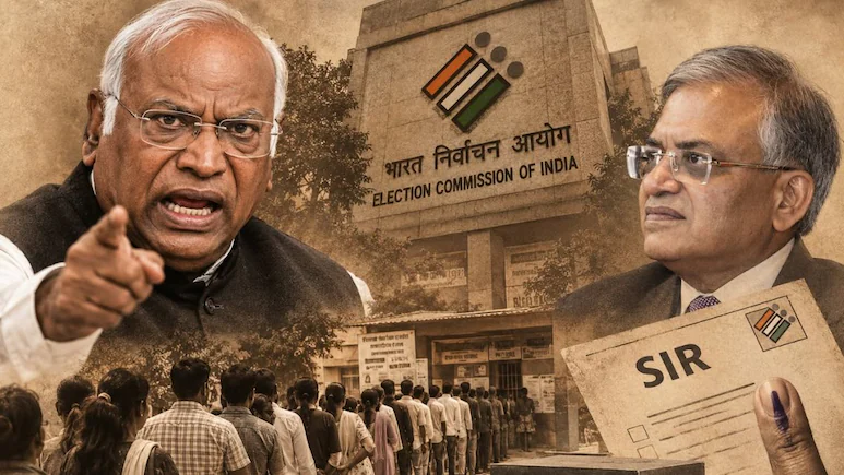 Congress President Mallikarjun Kharge on Tuesday termed Chief Election Commissioner Gyanesh