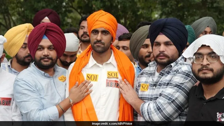 The Akhil Bharatiya Vidyarthi Parishad (ABVP) secured victory in the Panjab University Campus