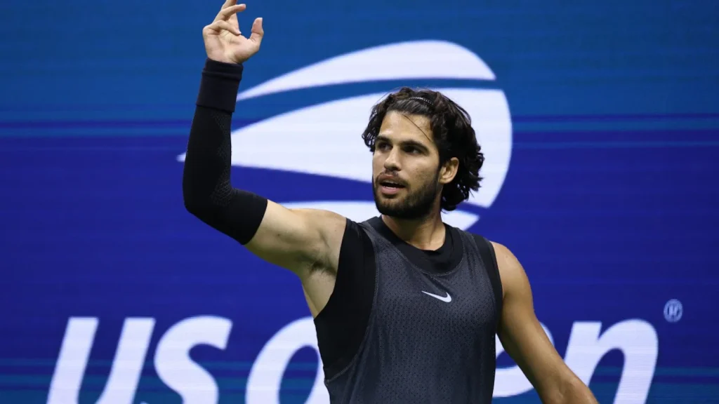 Defending US Open champion Carlos Alcaraz was knocked out of the tournament following