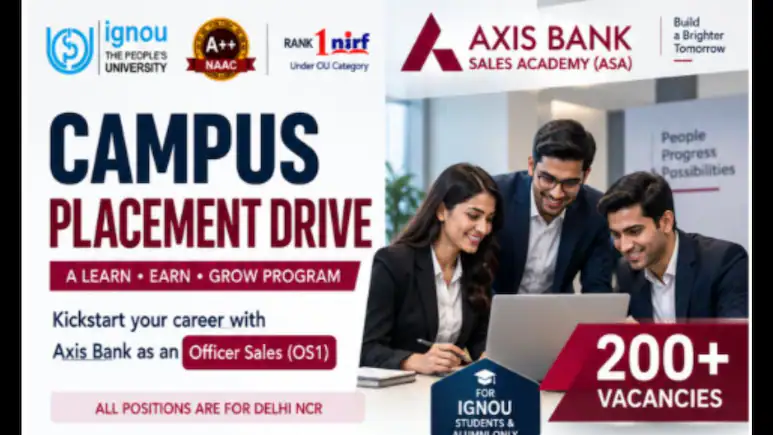 The Campus Placement Cell (CPC) of Indira Gandhi National Open University (IGNOU) will host