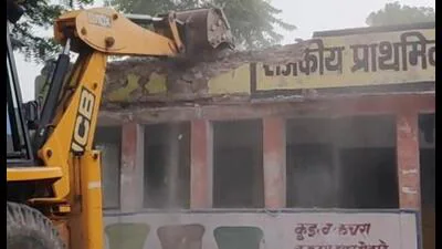 Dilapidated Jaipur school where CJP workers were attacked demolished; new building soon