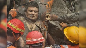 A blockage of rocks and debris ultimately sealed the tunnel