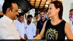 Cristiano Ronaldo's sister, Elma Aveiro, met Kerala Chief Minister VD Satheesan