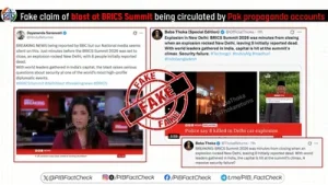 Govt debunks Pakistani propaganda claiming deadly blast during BRICS Summit
