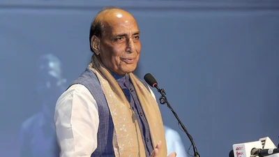 Defence Minister Rajnath Singh emphasized India's readiness to respond decisively to terrorism
