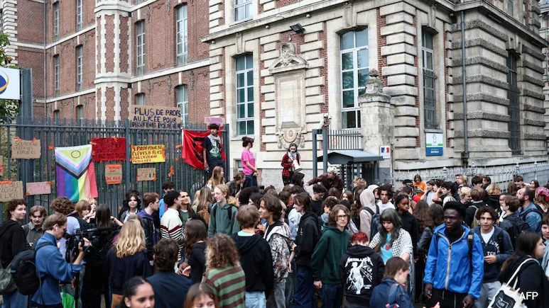 Since last week, students have staged protests outside hundreds of schools over grievances